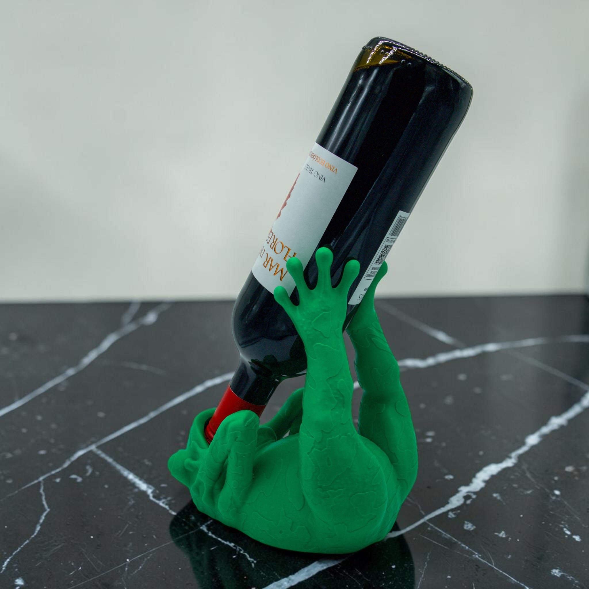 Wein-Flaschenhalter Frosch 3D Druck