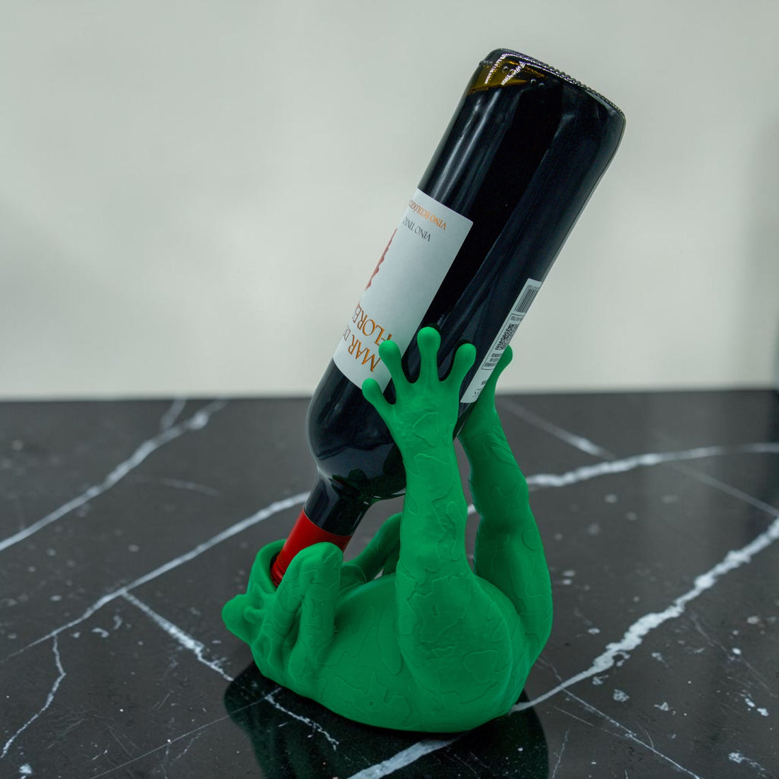Wein-Flaschenhalter Frosch 3D Druck