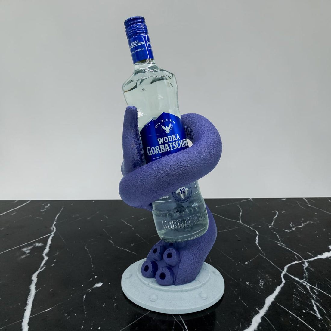 Wein-Flaschenhalter Tentakel 3D Druck