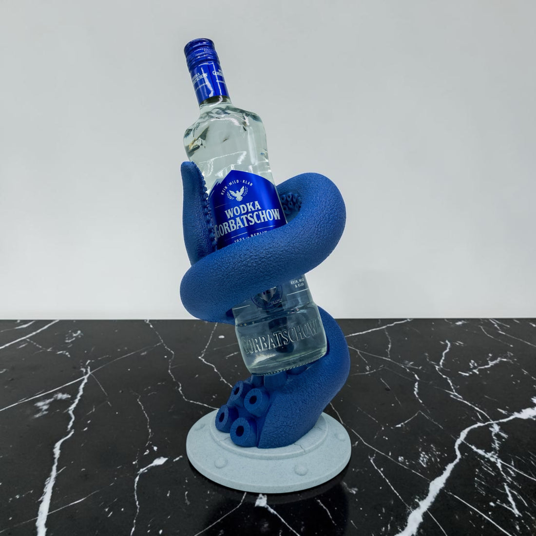Wein-Flaschenhalter Tentakel 3D Druck