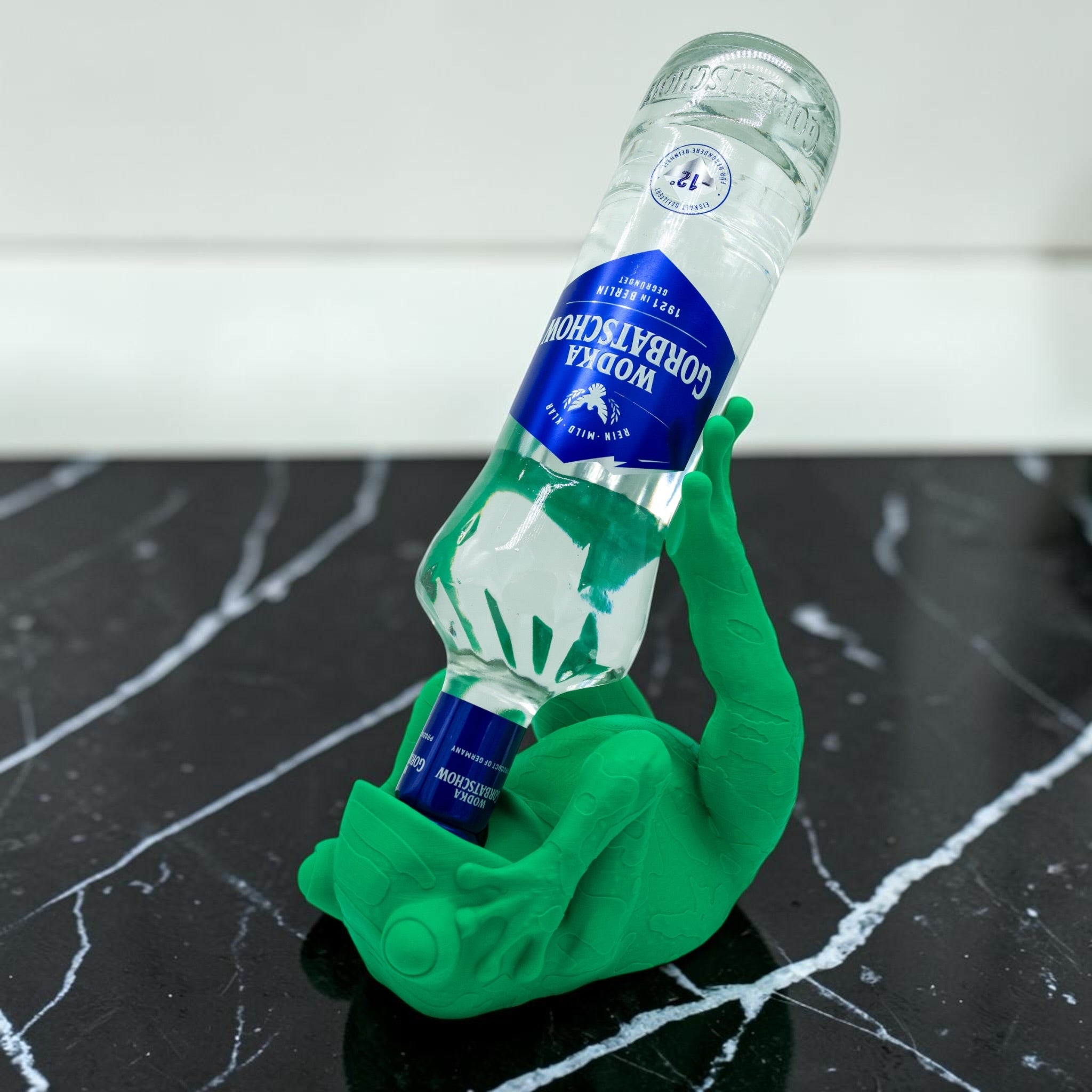Wein-Flaschenhalter Frosch 3D Druck