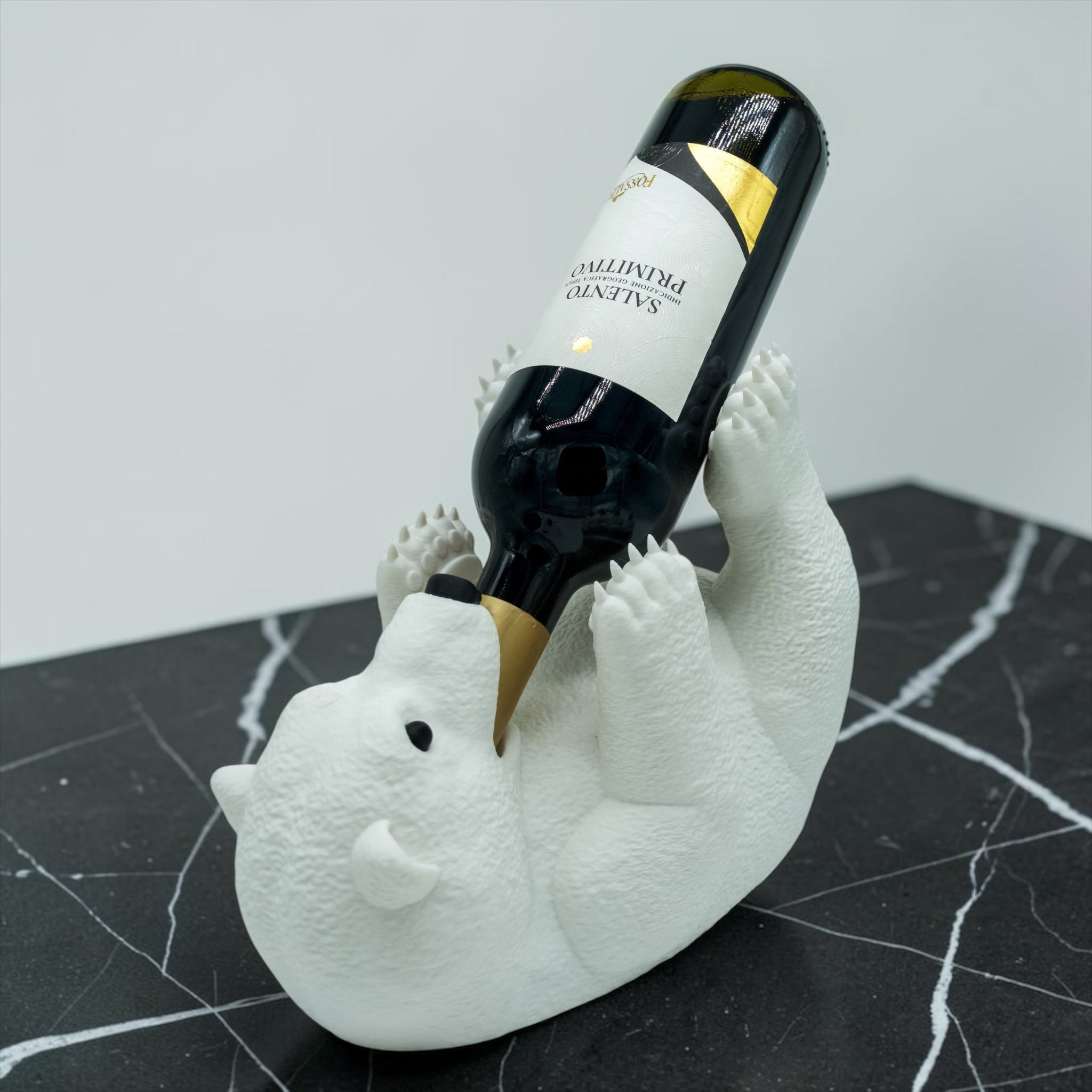 Wein-Flaschenhalter Bär 3D Druck