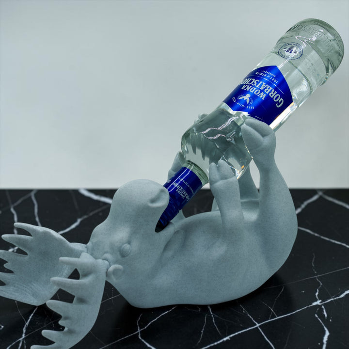 Flaschenhalter Elch