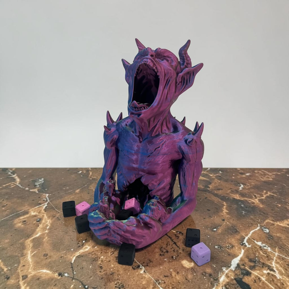 Würfelturm Teufel Monster 3D Druck