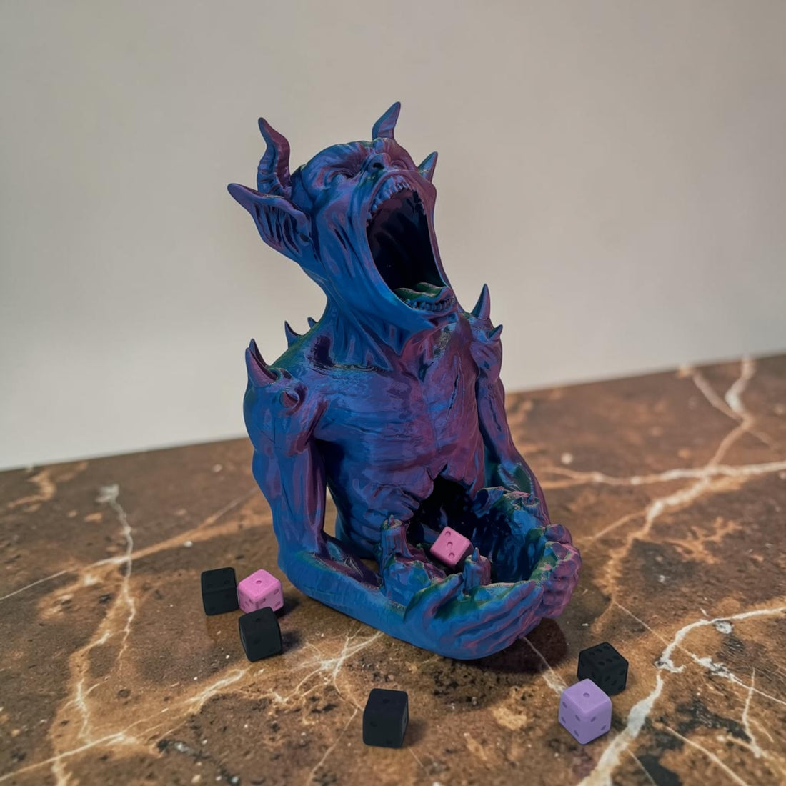 Würfelturm Teufel Monster 3D Druck