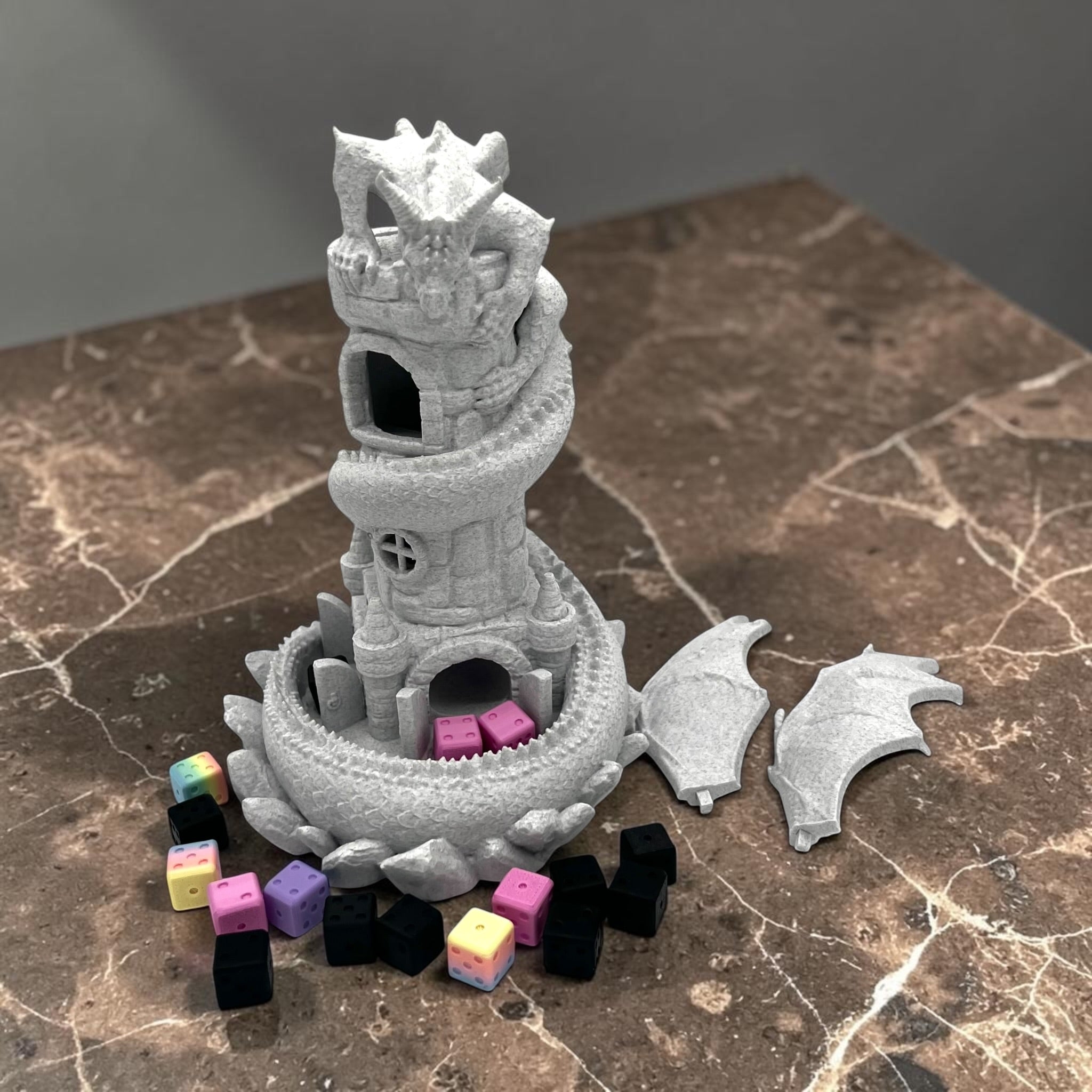 Würfelturm Drache
