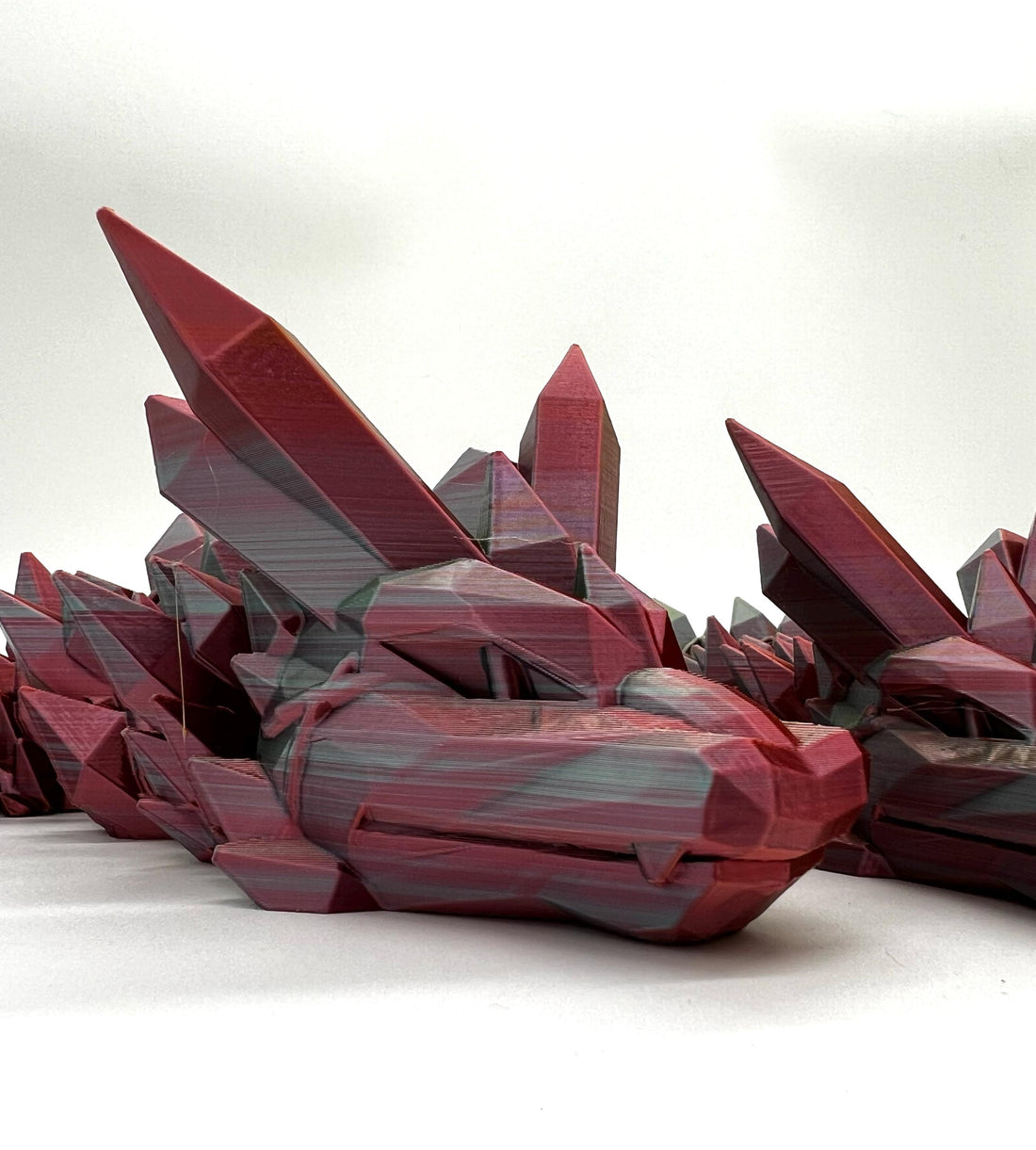 Kristall Drache 3D gedruckt